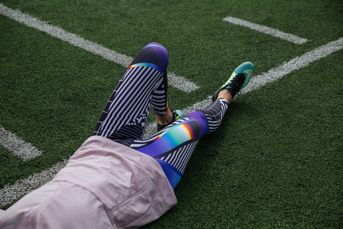 Megan Rapinoe photographed by BY Dante Marshall.