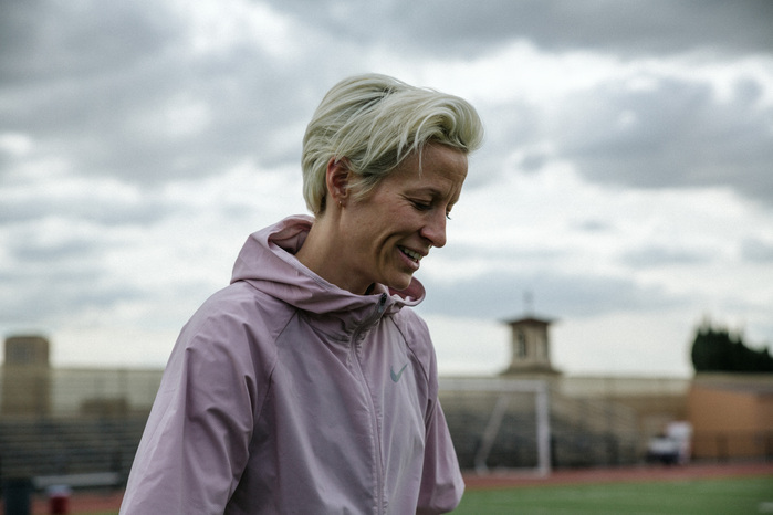Megan Rapinoe photographed by BY Dante Marshall.