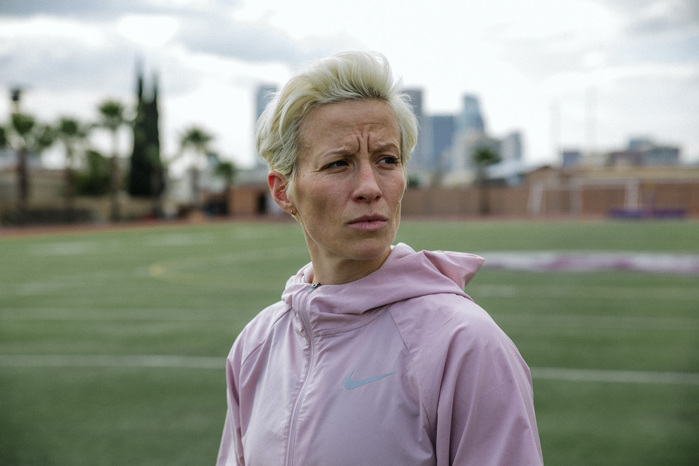 Megan Rapinoe photographed by BY Dante Marshall.