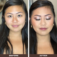 Wedding Makeup, Before and After, Dallas Bride, Dallas wedding