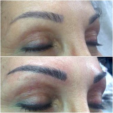  BrowStyling microblading studio in Toronto can help you cover up old faded tattoos! 