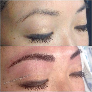 Toronto Microblading, BrowStyling, Asian brows