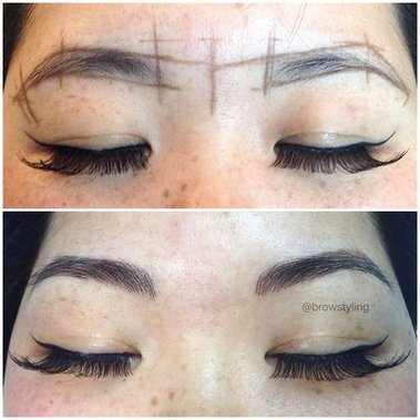 Toronto microblading, Toronto, eyebrow embroidery, BrowStyling, brow styling, asian brows