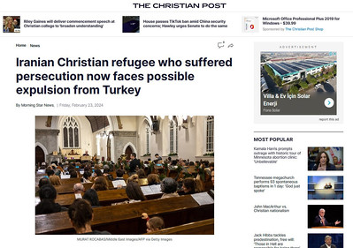The Christian Post / Christmas Mass in Izmir - December 2023
