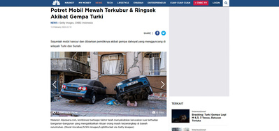 CNBC Indonesia / Hatay Earthquake - February 2023