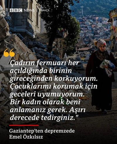 BBC Turkish / Turkey Earthquakes - February 2023