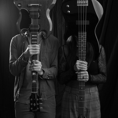 Kate Hall and Chris Bishop of the band, Love? Said the Commander