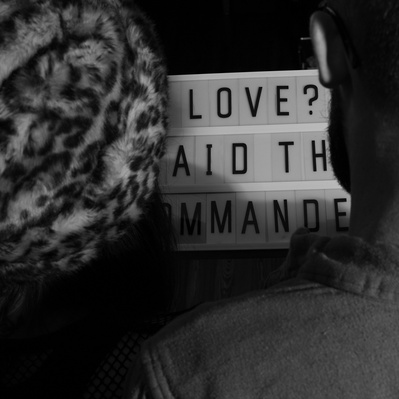 Kate Hall and Chris Bishop of the band, Love? Said the Commander