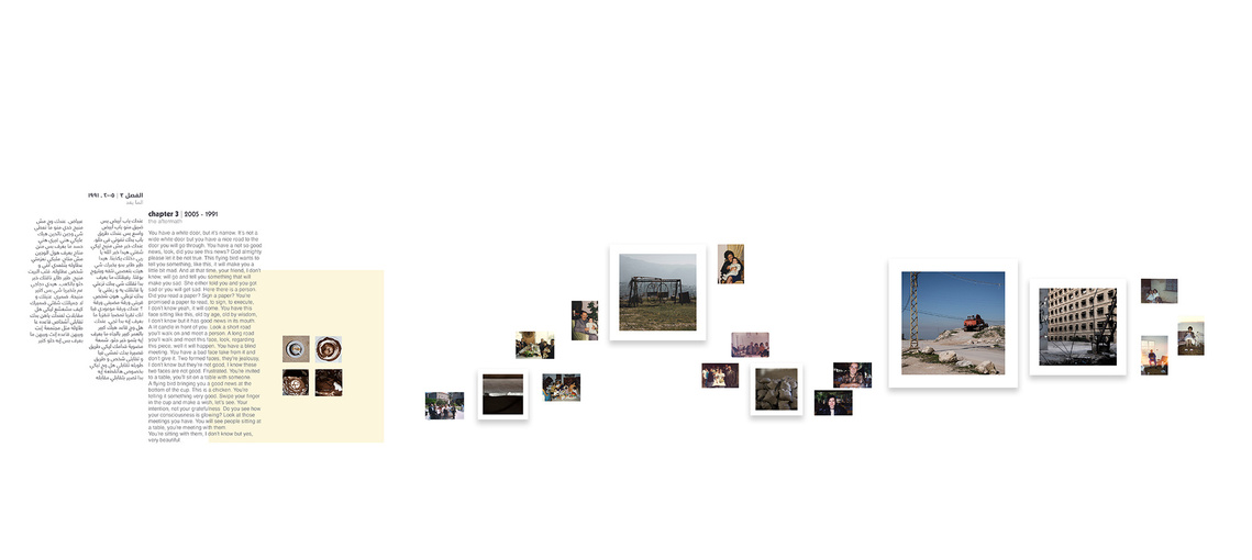 chapter 3: the aftermath | 2005 – 1991 (installation mock-up)