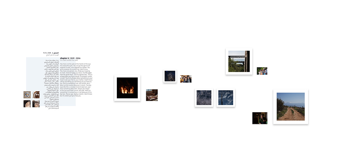 chapter 4: the calm before the void | 2019 – 2006 (Installation Mock-up)