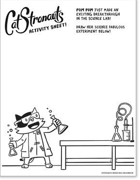 Activity Sheet Pom Pom!