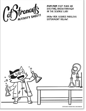 Activity Sheet Pom Pom!