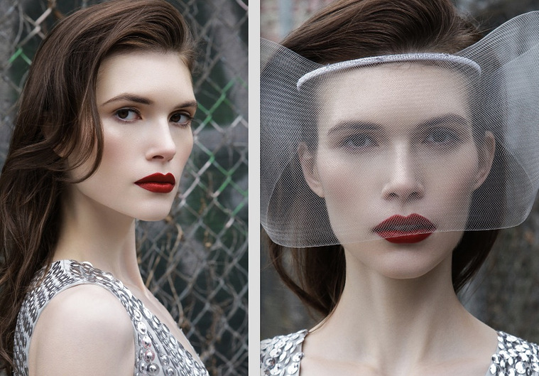 Beauty, dewy skin, bold lips, creative, natural beauty.