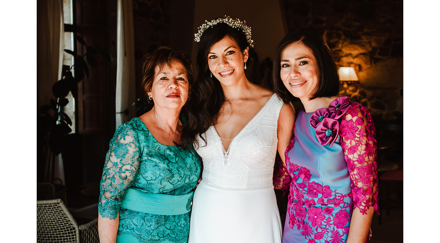 Foto familiar boda