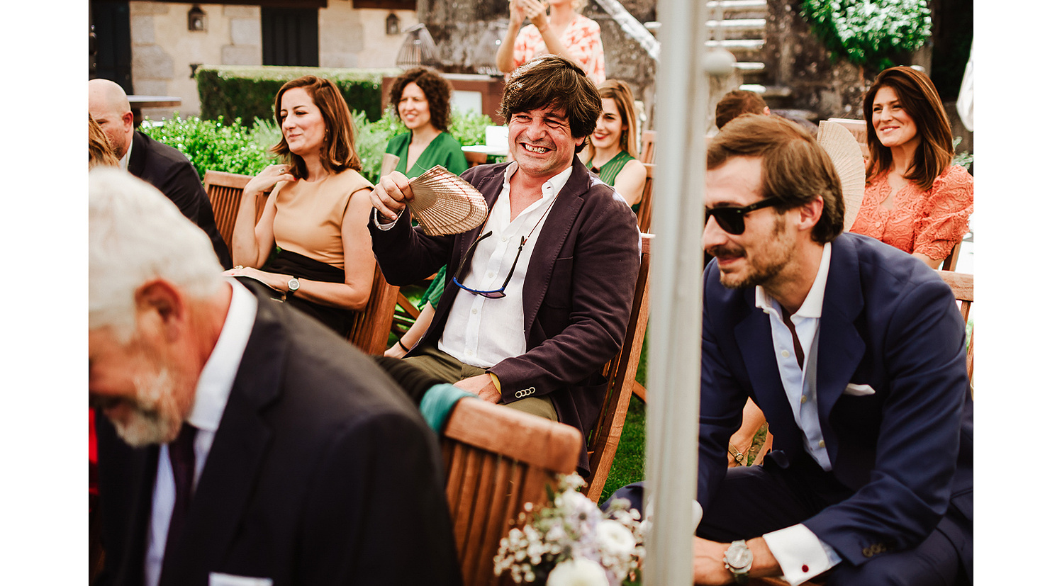 Invitados en ceremonia civil en Ribadavia