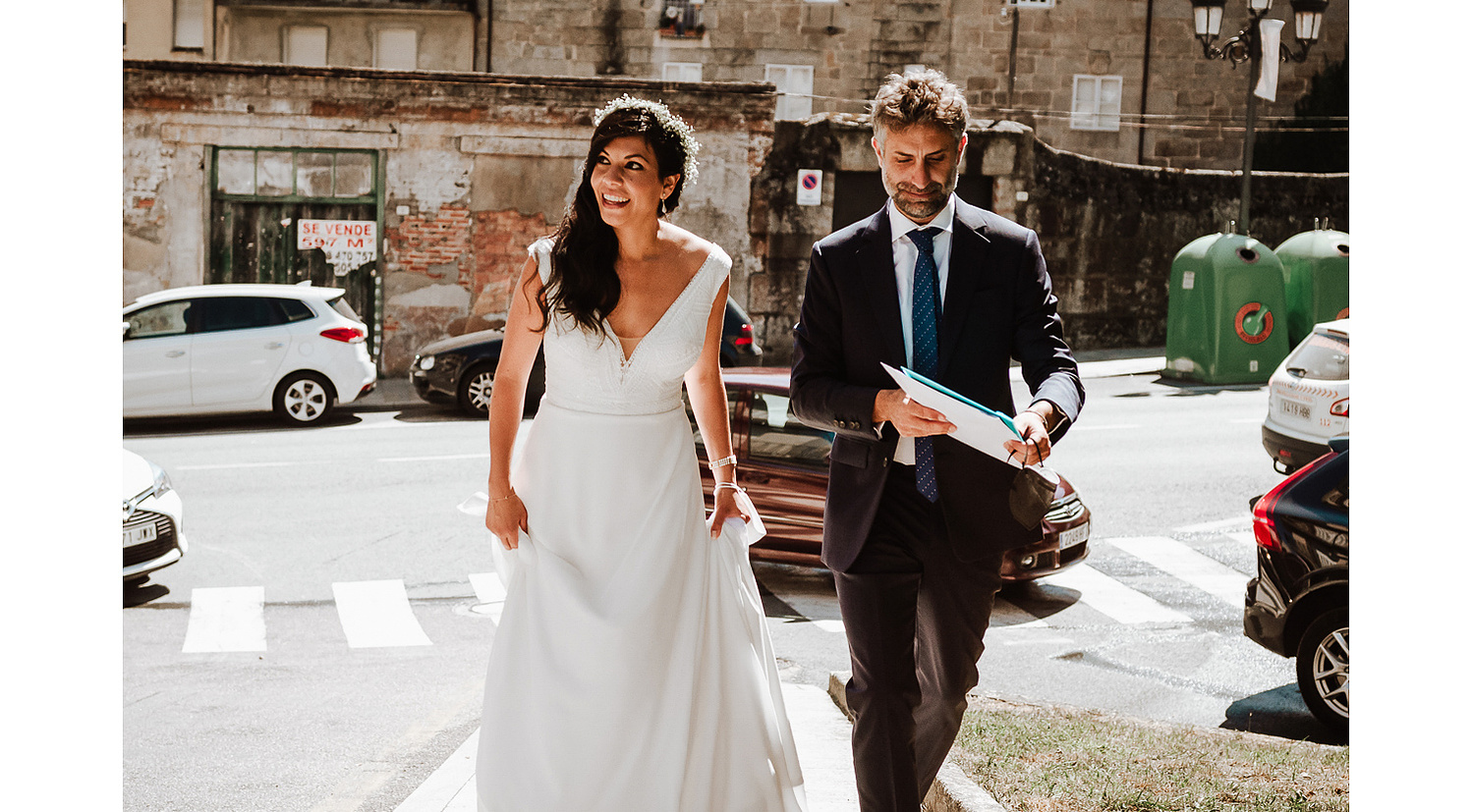 Boda civil en notaria Ribadavia