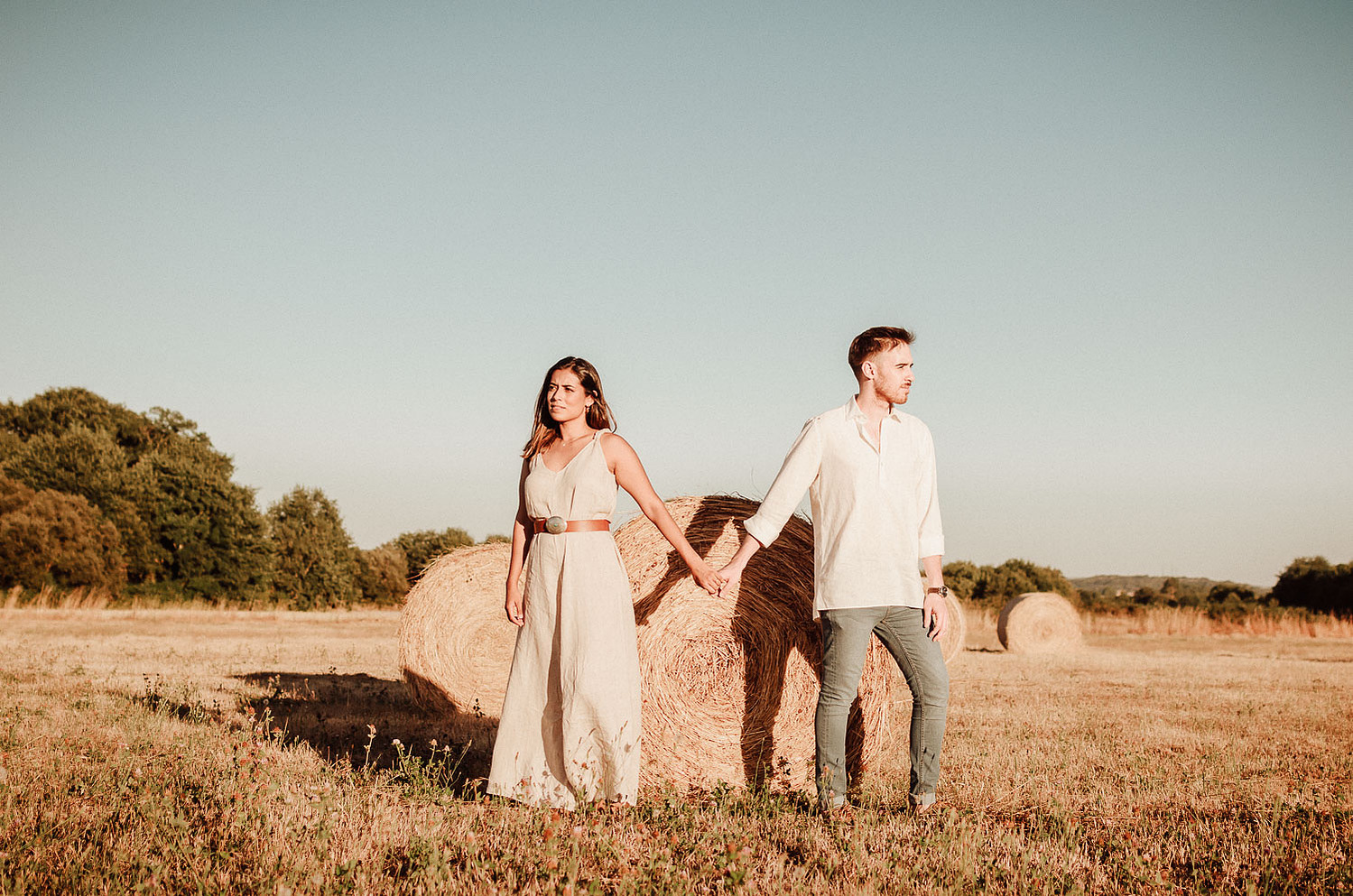 Preboda bohemia en el campo en Ourense