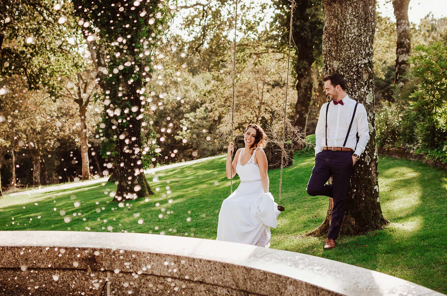 Fotos de boda originales en Ourense