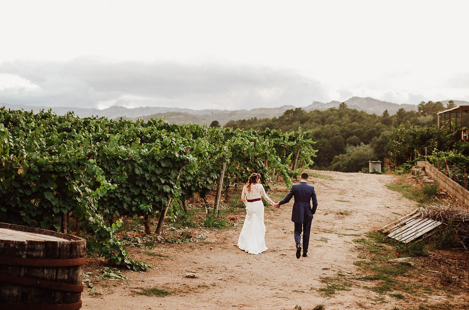 Postboda en Ourense en Viñedos de Pazo de Toubes