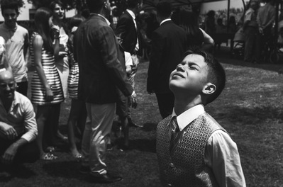 Fotografía de comunión en Ourense. 