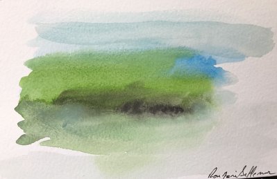 Untitled 37. Oil and ink on paper. 18 x 12 cm. 2017. 