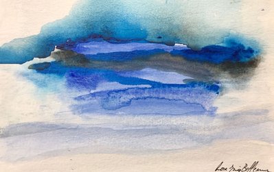 Untitled 51. Oil and ink on paper. 18 x 12 cm. 2017. 
