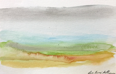 Untitled 25. Oil and ink on paper. 18 x 12 cm. 2017. 