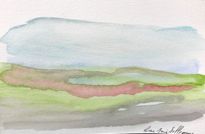 Untitled 23. Oil and ink on paper. 18 x 12 cm. 2017. 