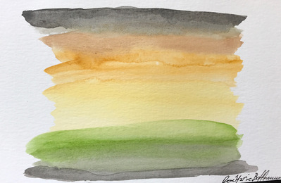 Untitled 69. Oil and ink on paper. 18 x 12 cm. 2017. 