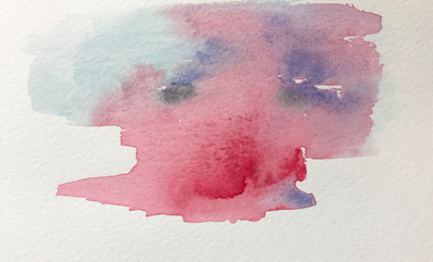 Untitled 79. Oil and ink on paper. 18 x 12 cm. 2017. 