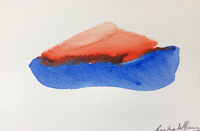 Untitled 11. Oil and ink on paper. 18 x 12 cm. 2017. 