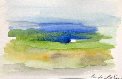 Untitled 26. Oil and ink on paper. 18 x 12 cm. 2017. 