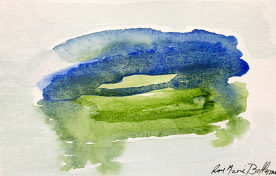 Untitled 32. Oil and ink on paper. 18 x 12 cm. 2017. 