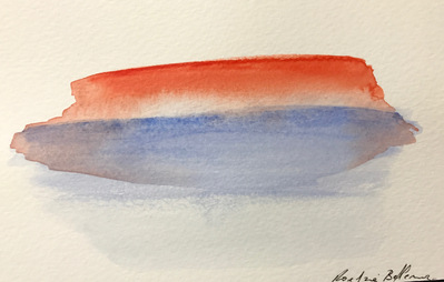 Untitled 92. Oil and ink on paper. 18 x 12 cm. 2017. 