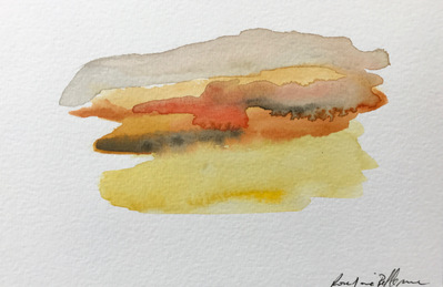 Untitled 74. Oil and ink on paper. 18 x 12 cm. 2017. 