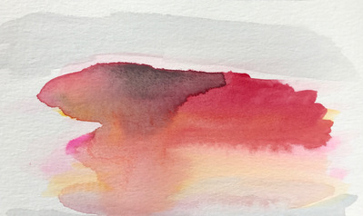 Untitled 78. Oil and ink on paper. 18 x 12 cm. 2017. 