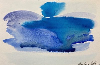 Untitled 59. Oil and ink on paper. 18 x 12 cm. 2017. 