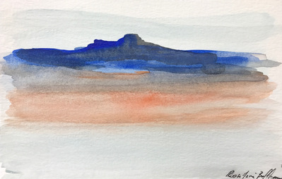 Untitled 9. Oil and ink on paper. 18 x 12 cm. 2017. 