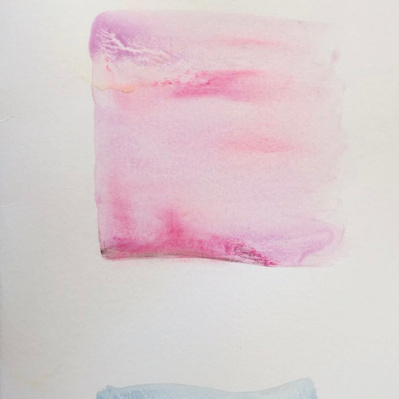 Untitled (33/41). Oil and aquarelle on canvas. 21,5 x 29,7 cm. 2017 