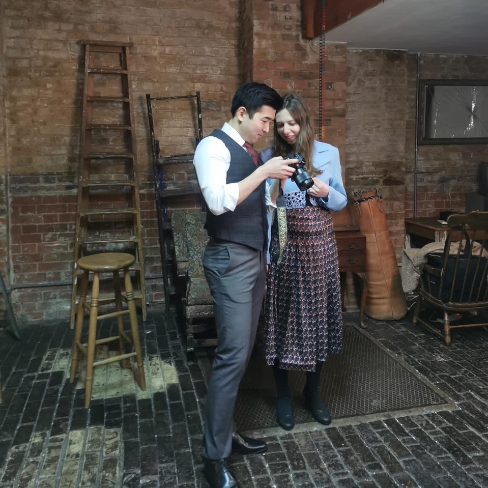 Roger King and Anya Zraykat - UK China Film