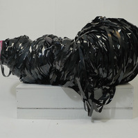 CDs, paint, tapes, wire
26" x 52" x 34"