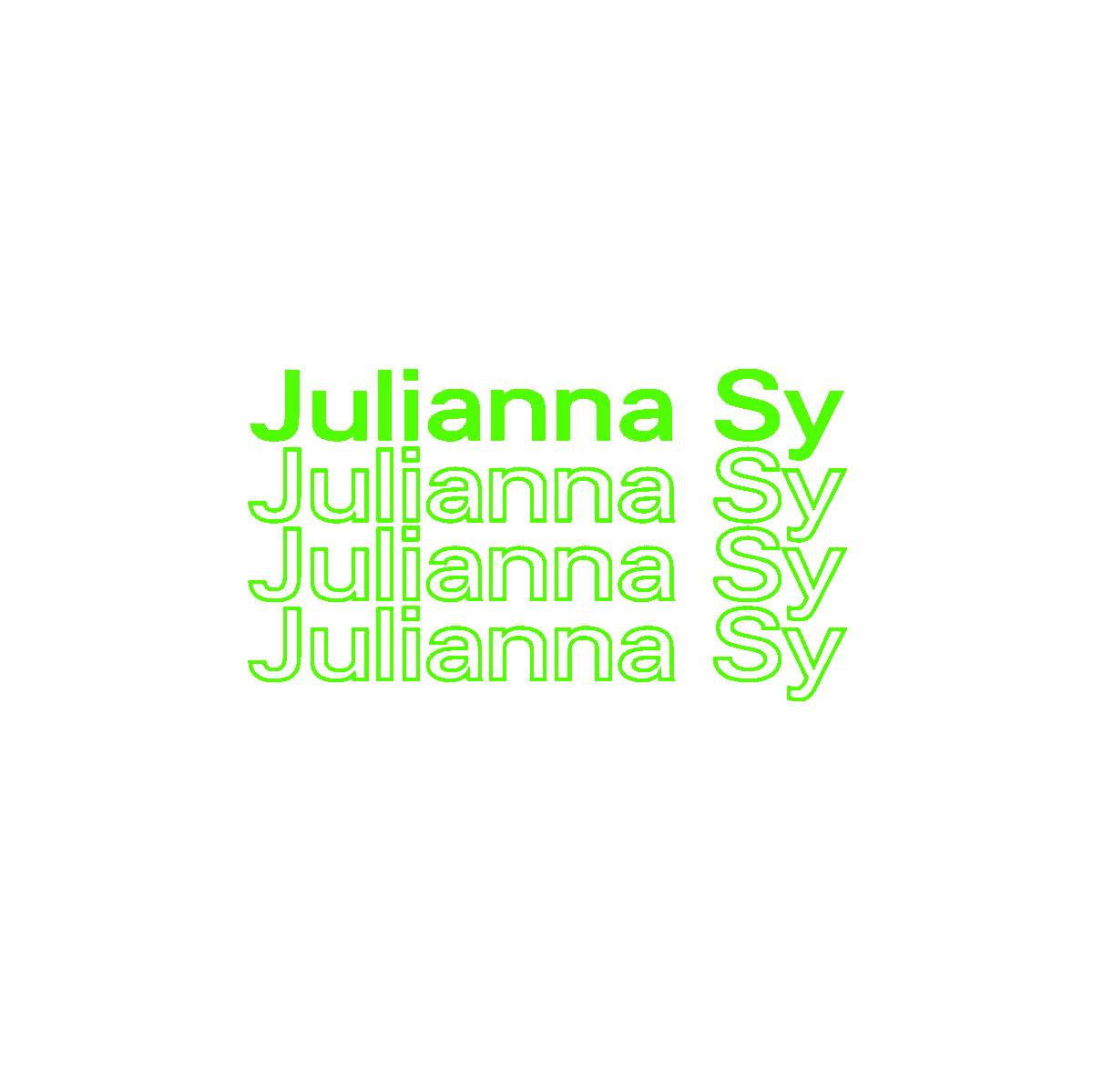 Julianna Sy's Portfolio