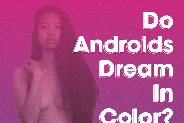 Front cover for Allison Masangkay's book Do Androids Dream In Color?: Phenohype Is A Cyborg