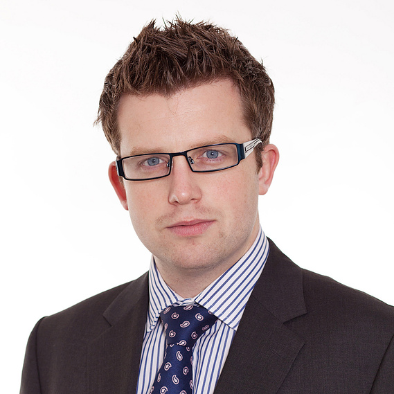 young male graduate linkedin headshot photo in portrait photography studio Dublin Corporate Headshot Photographer Dublin