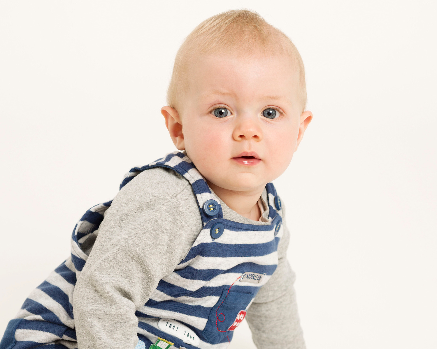 Professional portrait of a baby in a family photo studio Dublin 