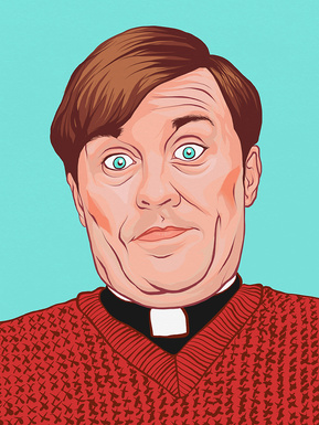 Father Dougal of the Irish TV sitcom Father Ted.  Catch phrase 