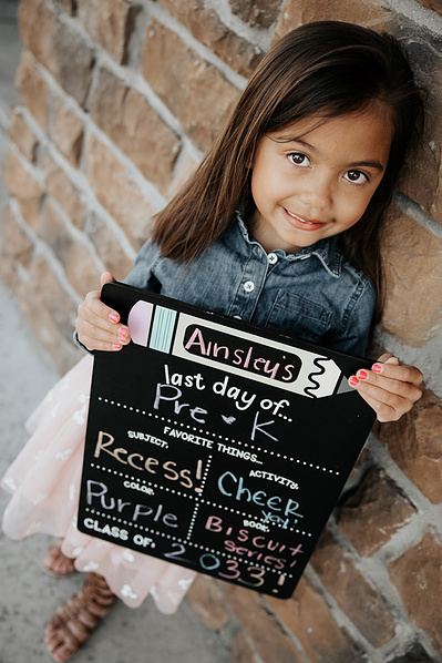 colorado milestone first day of school photos