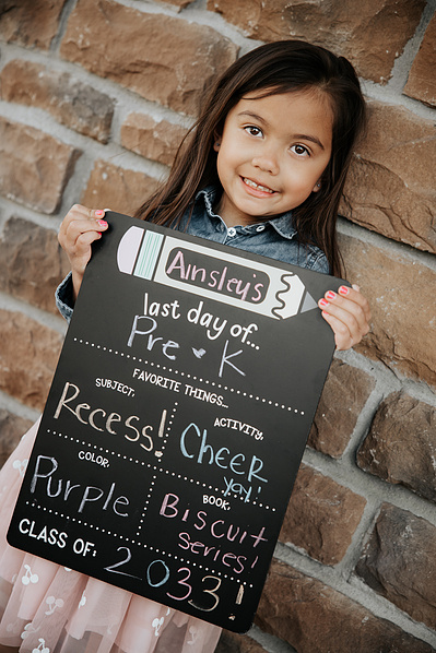 colorado milestone first day of school photos