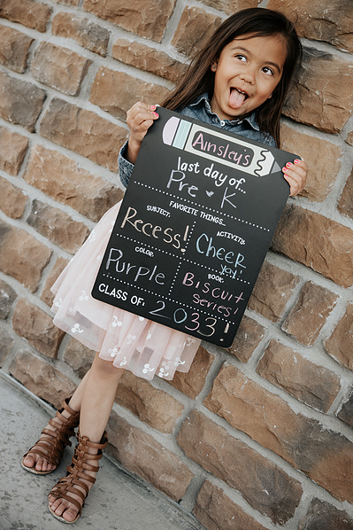 colorado milestone first day of school photos