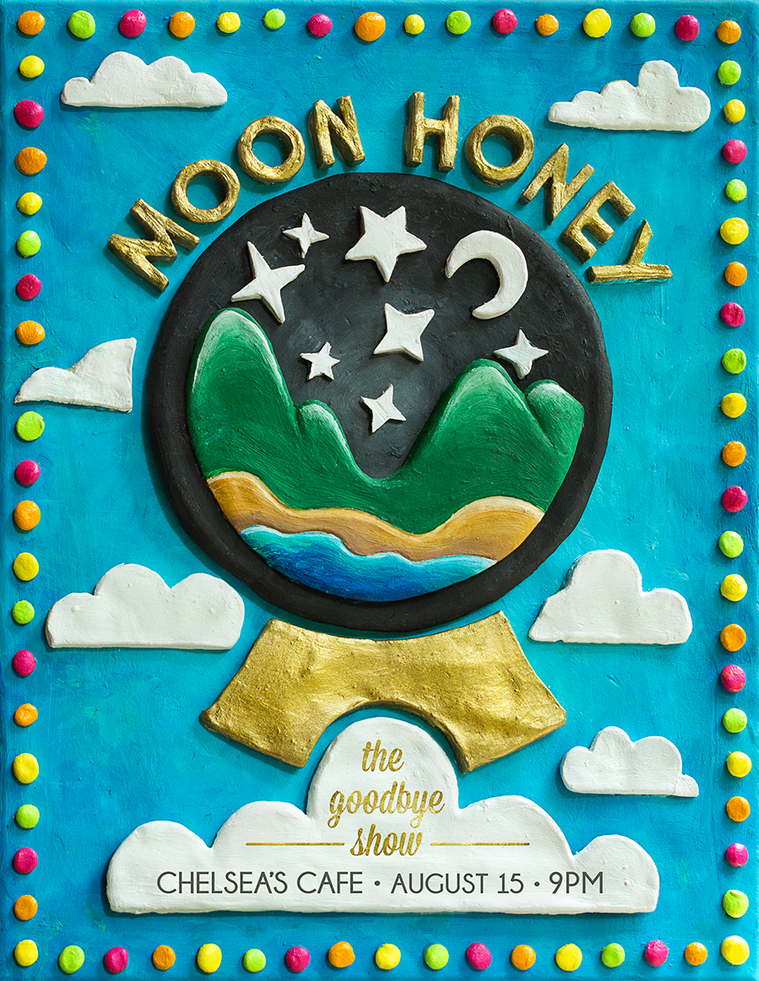 Moon Honey Poster by Jess Joy
